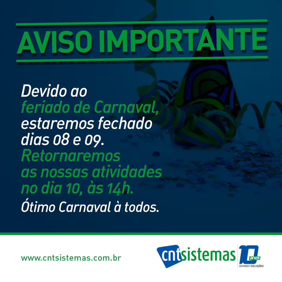 Otimo Carnaval a Todos!!